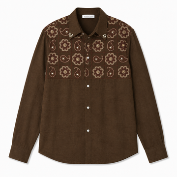Urban Patchwork Relaxed Shirt