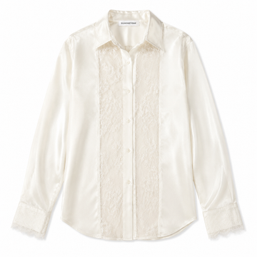 Lace Illusion Layered Shirt