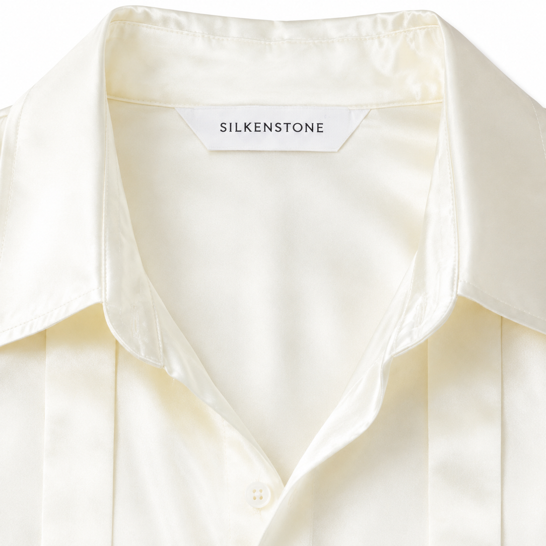 Pearl Cascade Satin Shirt