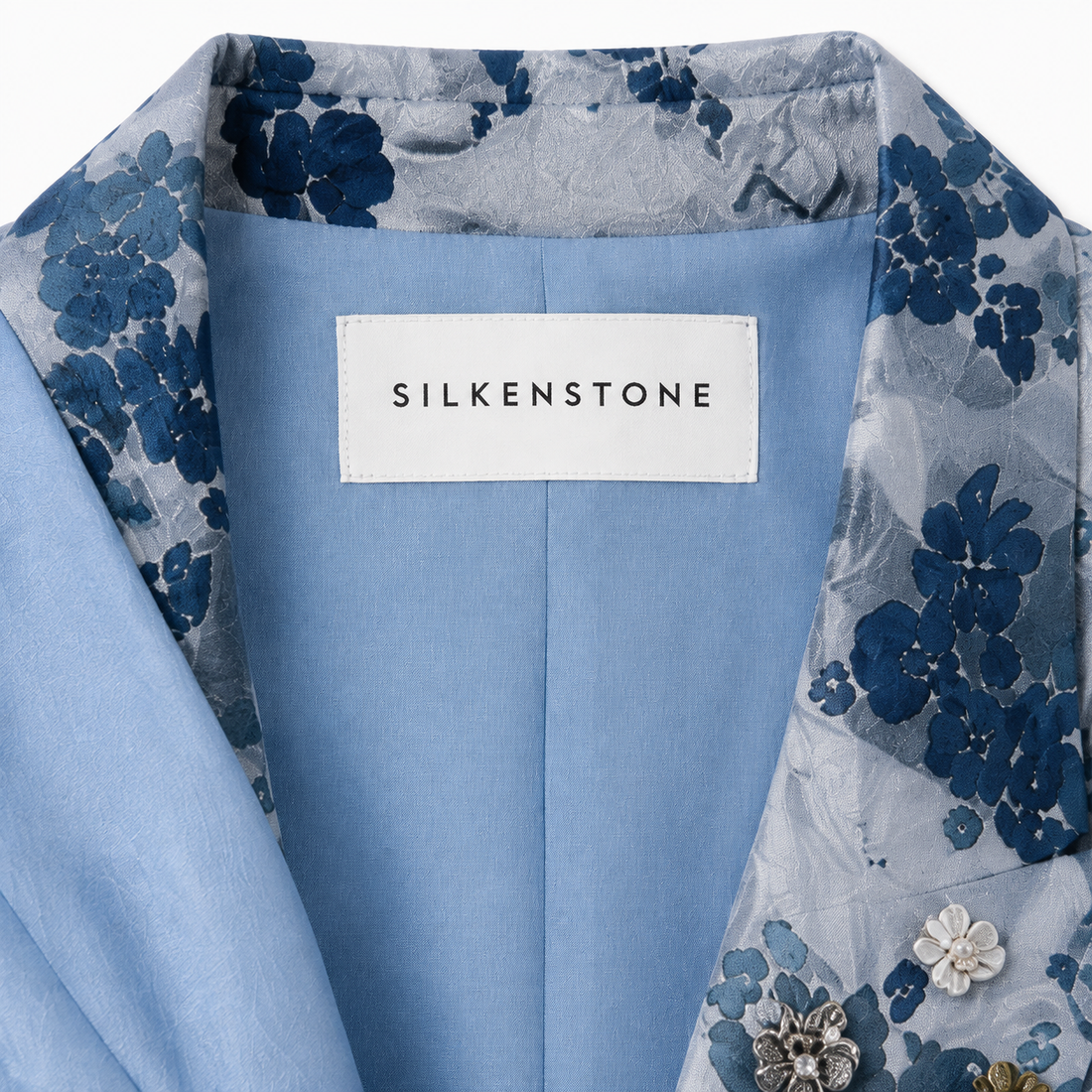 Vintage Velvet Brocade Blazer